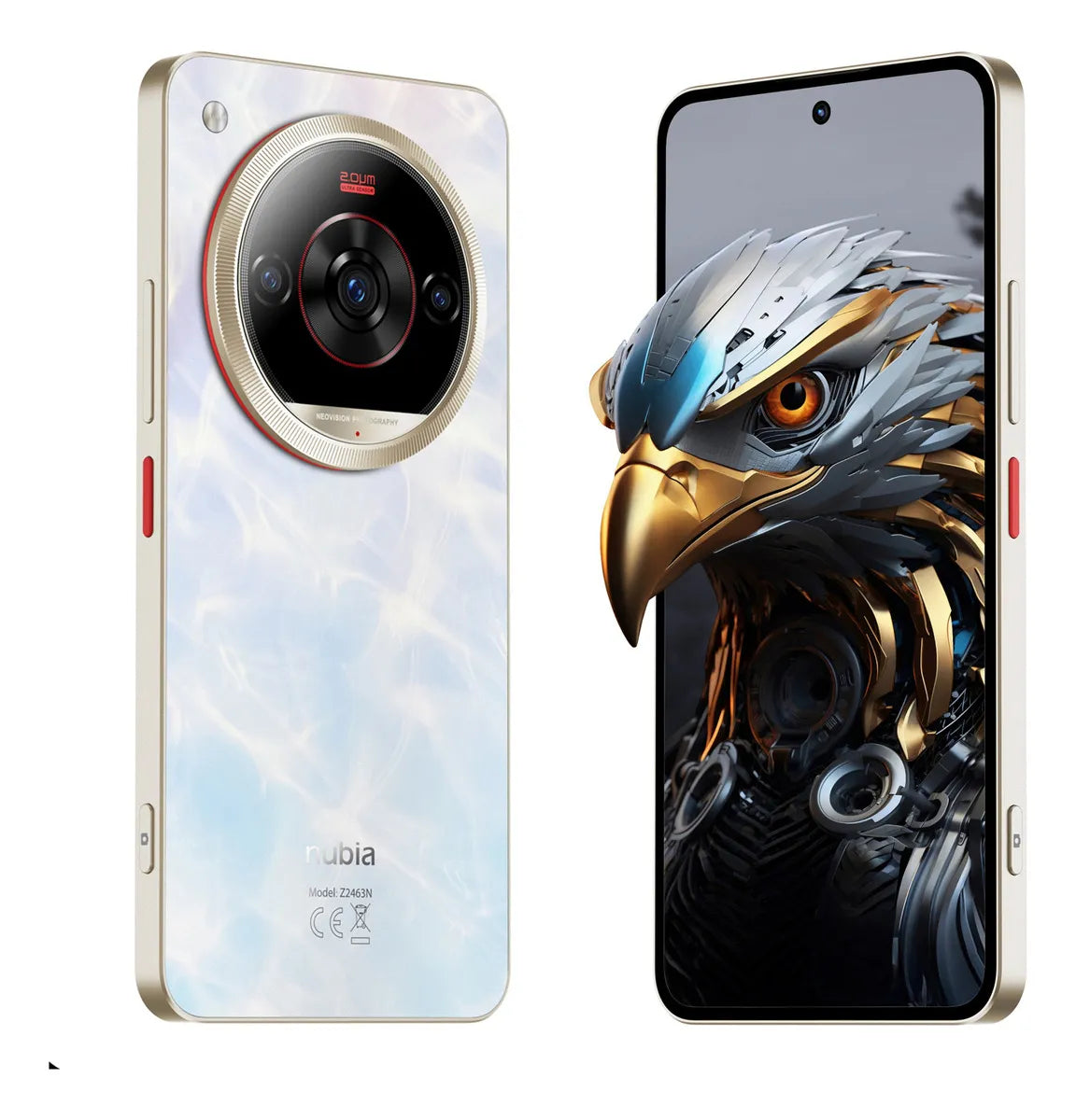 Celular SmartPhone 5G Ultra con 256GB y 8GB RAM, Blanco - Rendimiento Superior