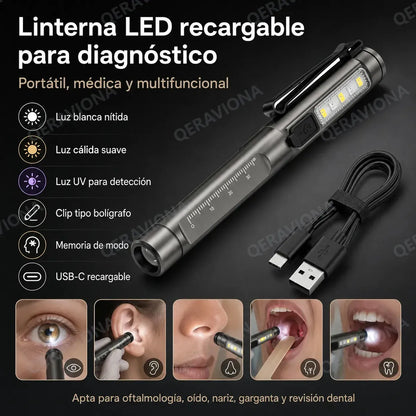Rechargeable Waterproof Durable UV Medical Lamp