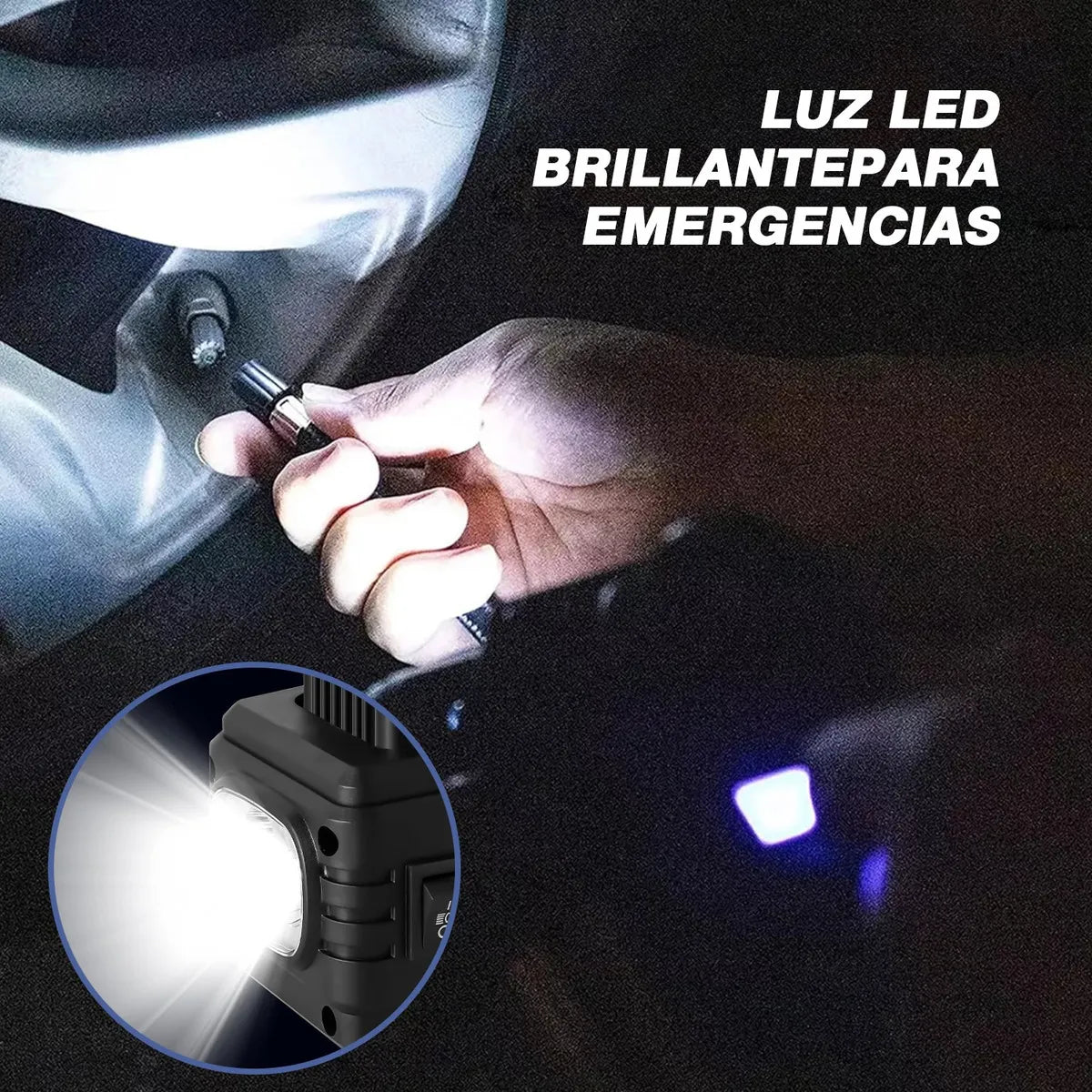 Compresor Inflador de Alta Potencia para Auto y Moto - Bomba Eficiente