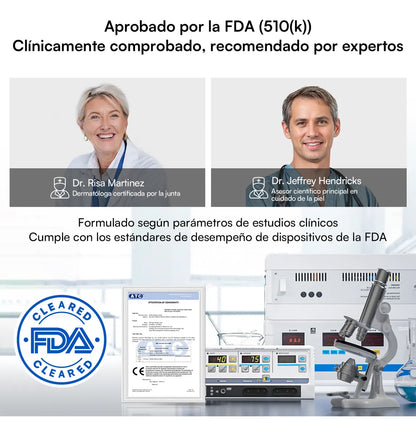 Máscara de Terapia de Luz Roja para el Rostro - 4 Modos de Tratamiento