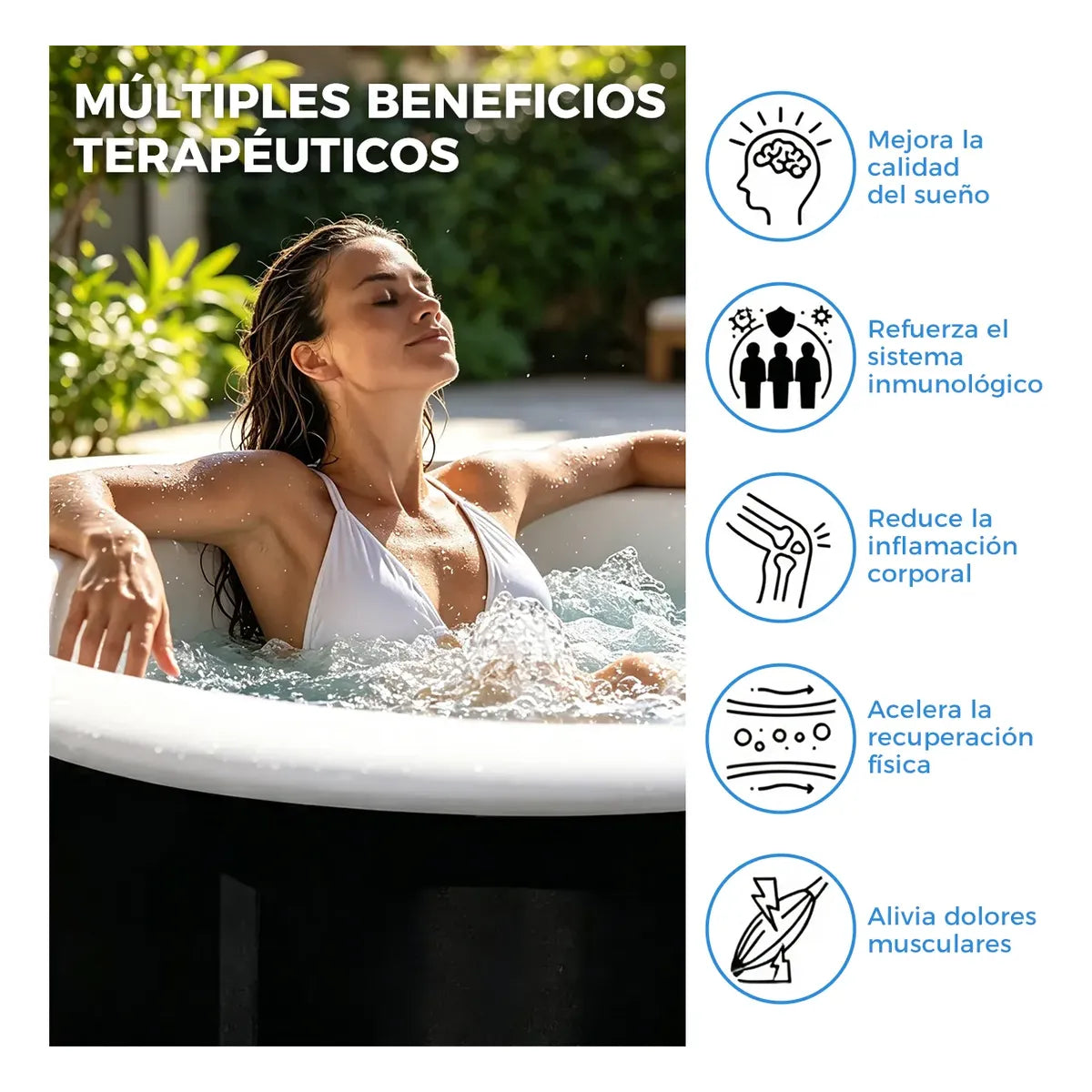 150L Portable Folding Bathtub for Home Spa - Durable Design