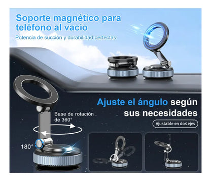 Soporte Magnético Ajustable 360° para Teléfono Celular en Coche