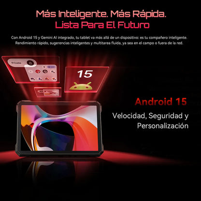 Tablet CUBOT TAB KIINGKONG S 10.1'' IP68/IP69K con Llamadas y 256GB ROM