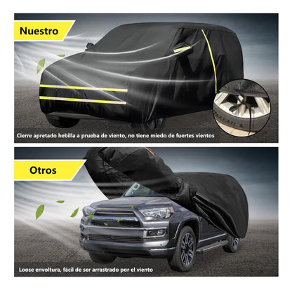 Funda Cubierta Auto SUV Impermeable y Anti-polvo para Protección Total