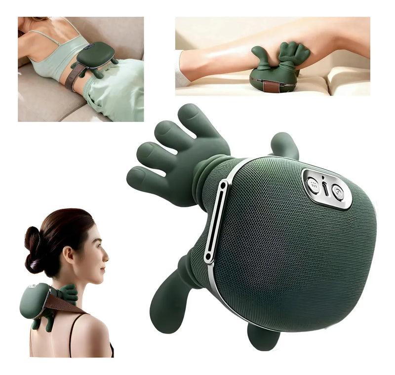 Almohada Eléctrica de Acupresión para Masaje Relajante de Hombros