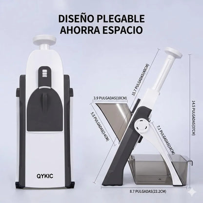 Rallador Manual de Verduras y Frutas - Cortador y Picador Multifuncional