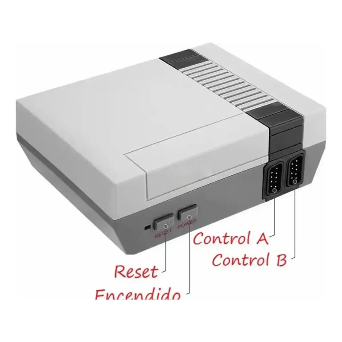 Controlador de Juego Mini Portátil con 2 Controles para Diversión en Familia