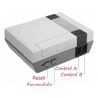 Controlador de Juego Mini Portátil con 2 Controles para Diversión en Familia