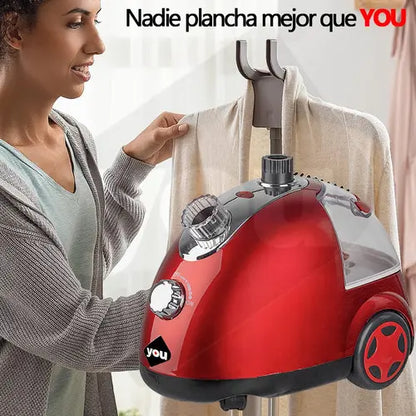 Plancha de Vapor Vertical Profesional con Chorro Prolongado y Diseño Liviano - Metacompras