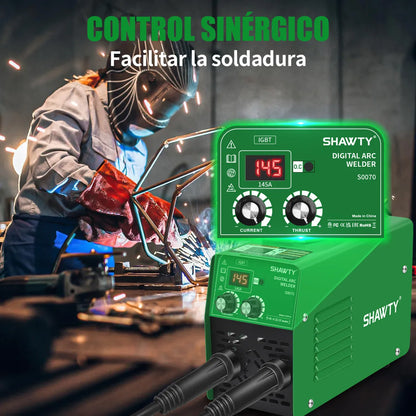 Soldadora Inversor Portátil 145A con 10 Electrodos - Kit Completo - Metacompras