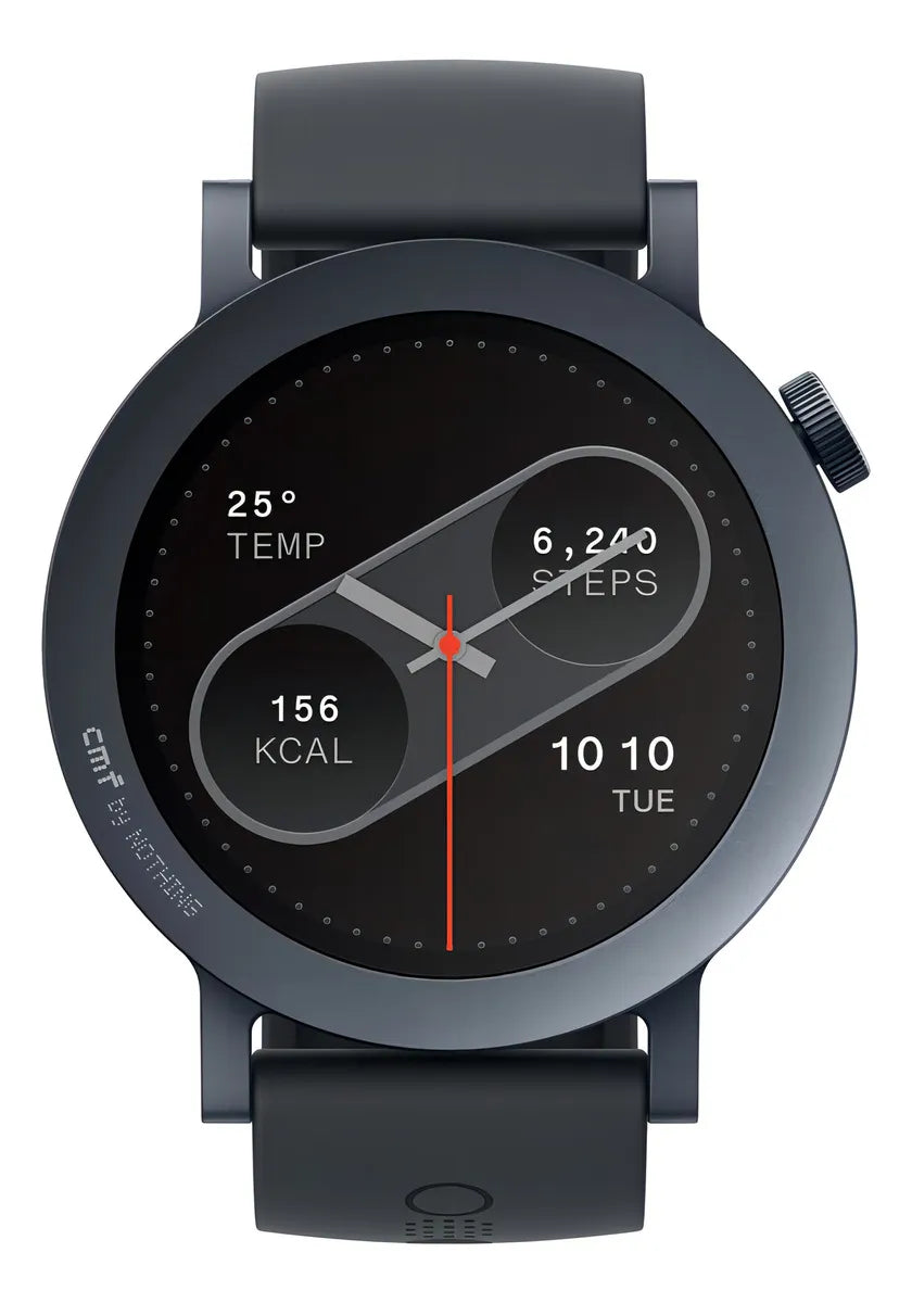 Reloj inteligente Smart Watch Pro 2 con funda y diseño de malla de grafito - Metacompras