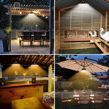 Lámpara Colgante Solar con Sensor de Movimiento para Exterior - Metacompras