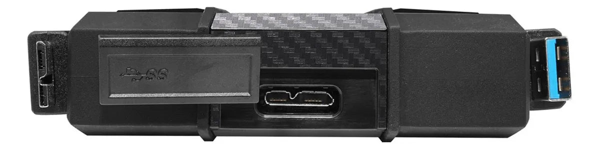 Disco Duro Externo 5TB Resistente y Portátil en Color Negro