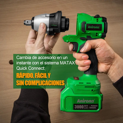 Taladro Inalámbrico 4 en 1 con Llave de Impacto y Batería Incluida - Metacompras