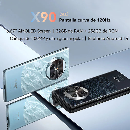 Cubot X90 Dual Sim 256GB Negro con 16GB RAM y expansión de 16GB - Metacompras