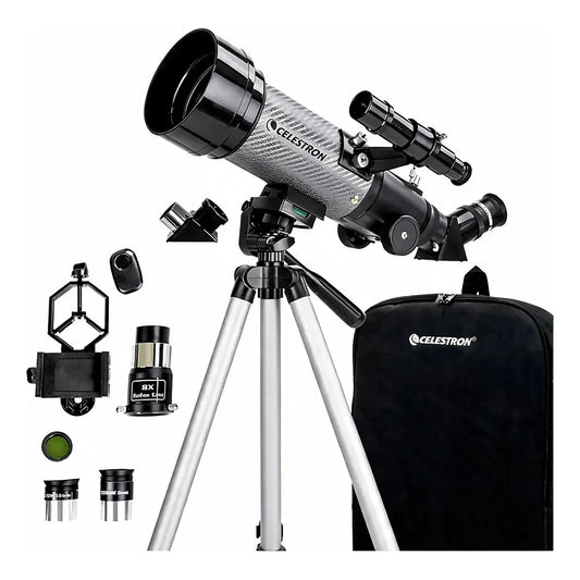 Telescopio Portátil Refractor 70mm con Accesorios Incluidos