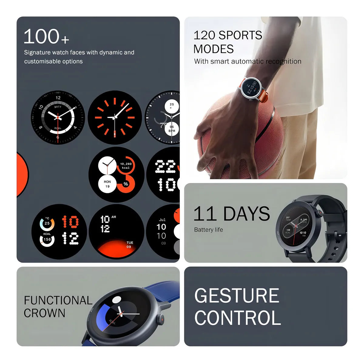 Reloj inteligente Smart Watch Pro 2 con funda y diseño de malla de grafito - Metacompras