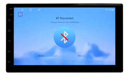 Coche Estéreo 2 Din 7" Android 13 con GPS y Wifi - Paquete Especial