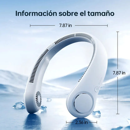 Silent and USB Rechargeable Portable Fan Ideal for Travel