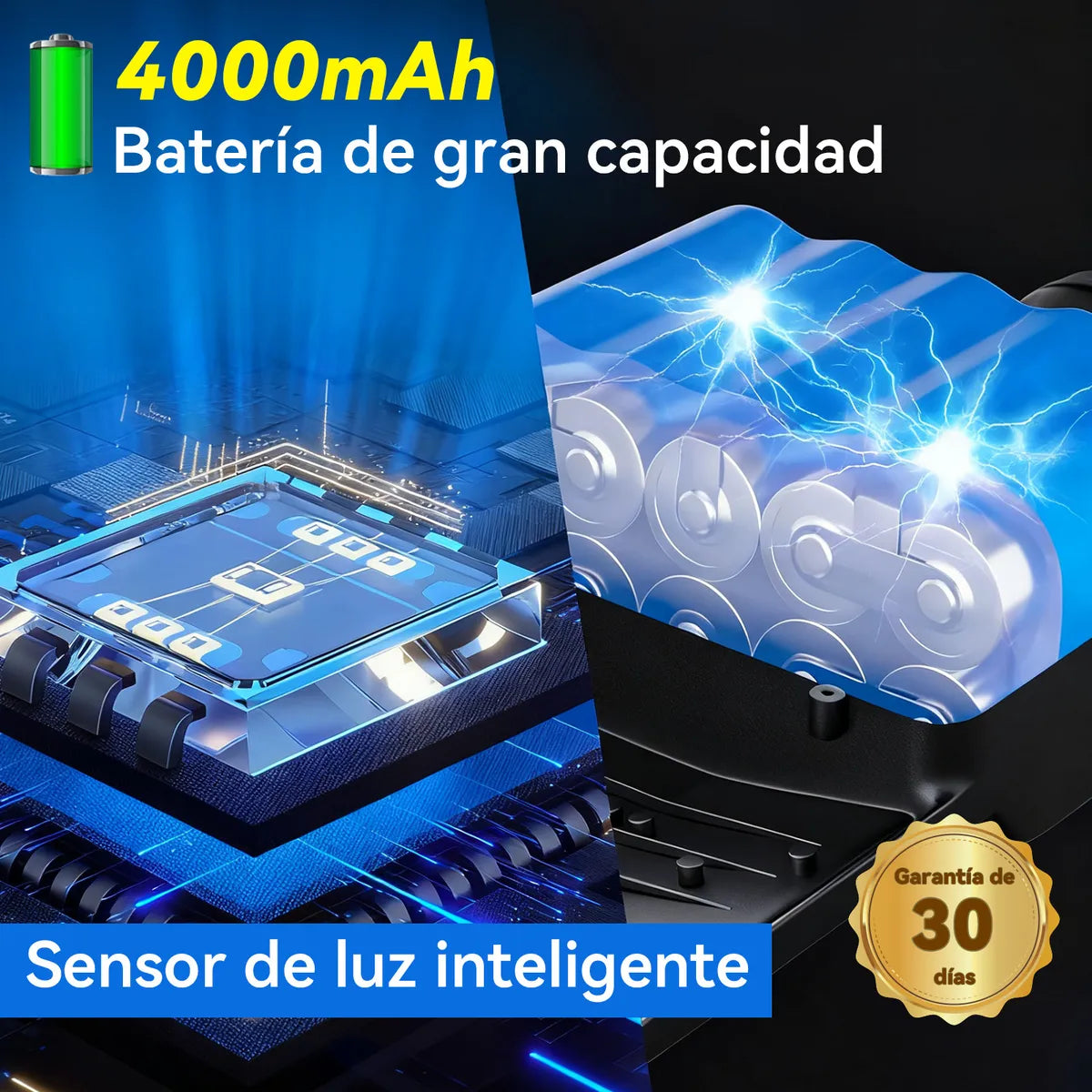 Lámpara LED Solar 300W para Iluminación Exterior Eficiente - Metacompras
