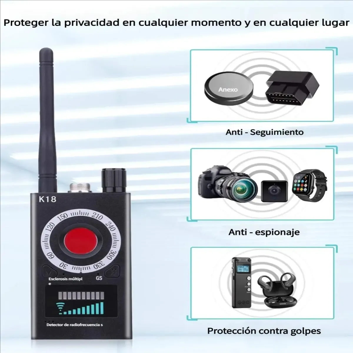 Spy Signal Detector - Protect Your Privacy Anywhere