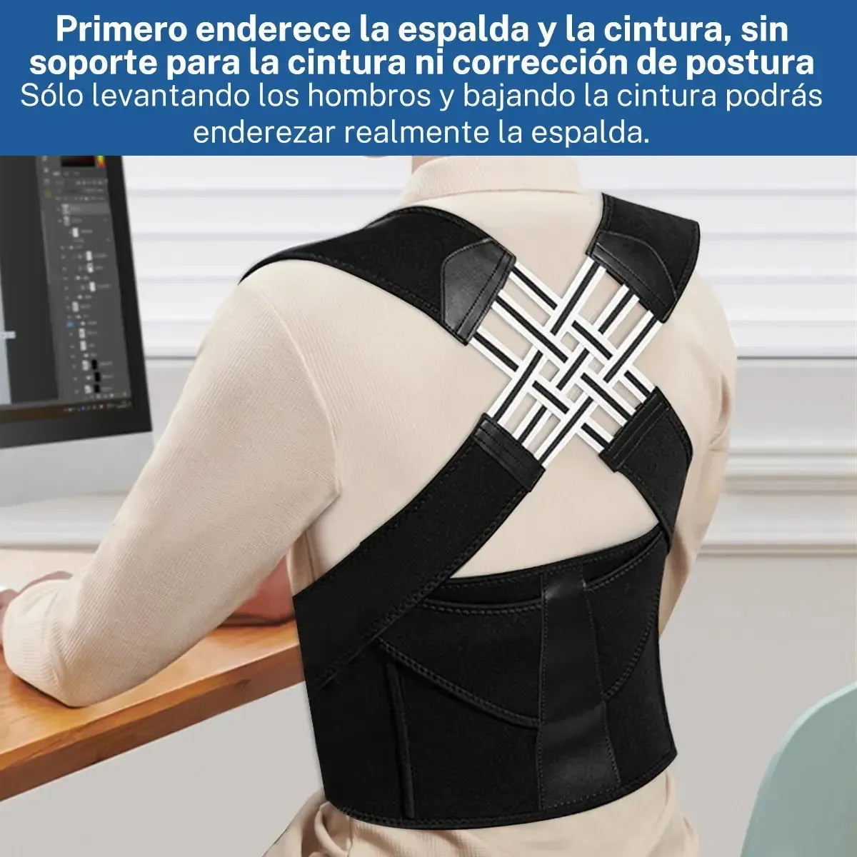 Ergonomic Posture Corrector with Smart Vibration Reminder