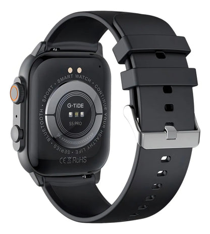 Smartwatch S5 Pro con Audífonos Premium Negro - Kit Completo Inteligente - Metacompras