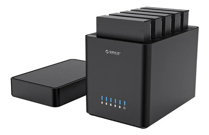 Caja para Discos Duros 5 Bahías USB 3.0 3.5" Capacidad 32TB - Metacompras