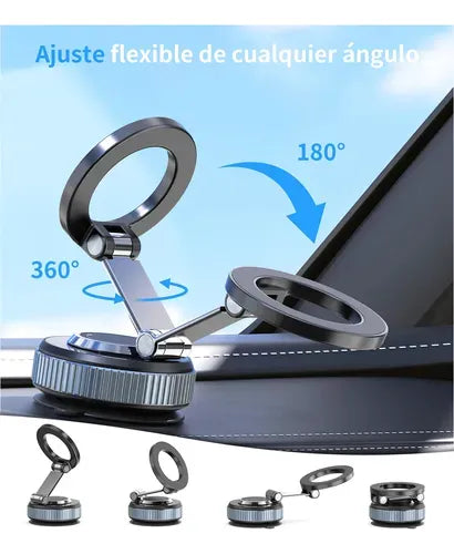 Soporte Magnético Ajustable 360° para Teléfono Celular en Coche