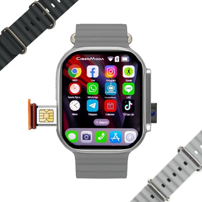 Smartwatch 4G Ultra 2024 con Android, Sim, Wifi y Cámara Integrada