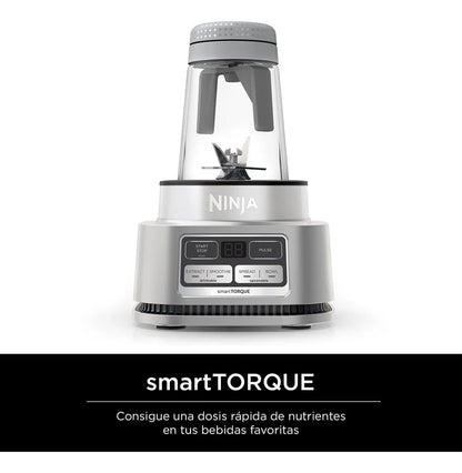 Licuadora Foodi con Auto-iQ - Color Plateado y Potente Rendimiento