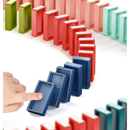 Kids' Domino Train Set - Fosters Creativity and Fun