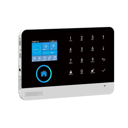 Wireless GSM Alarm System with LCD Display and Remote Control for Home and Business