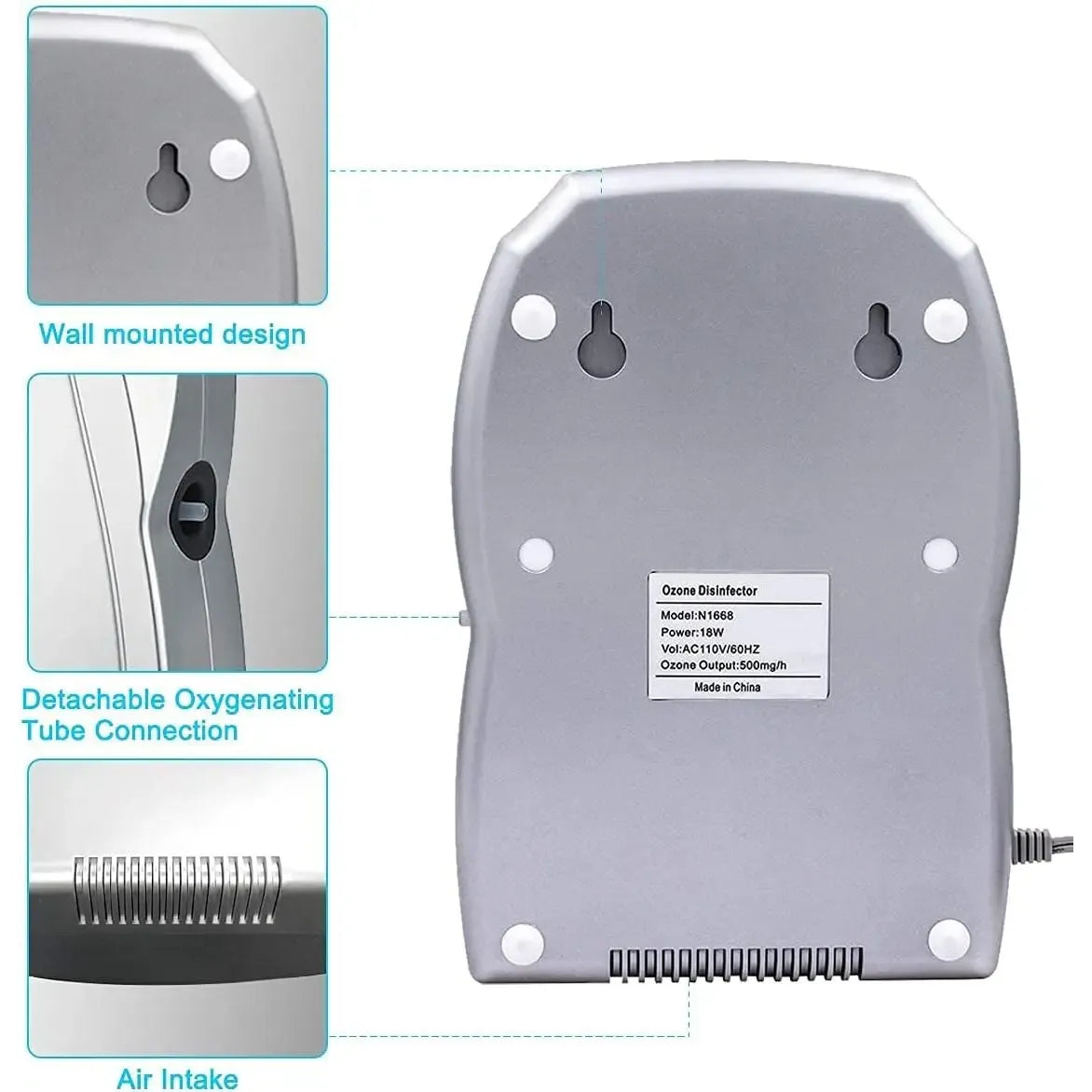 ML-2020 Ozone Generator for Effective Home Sterilization