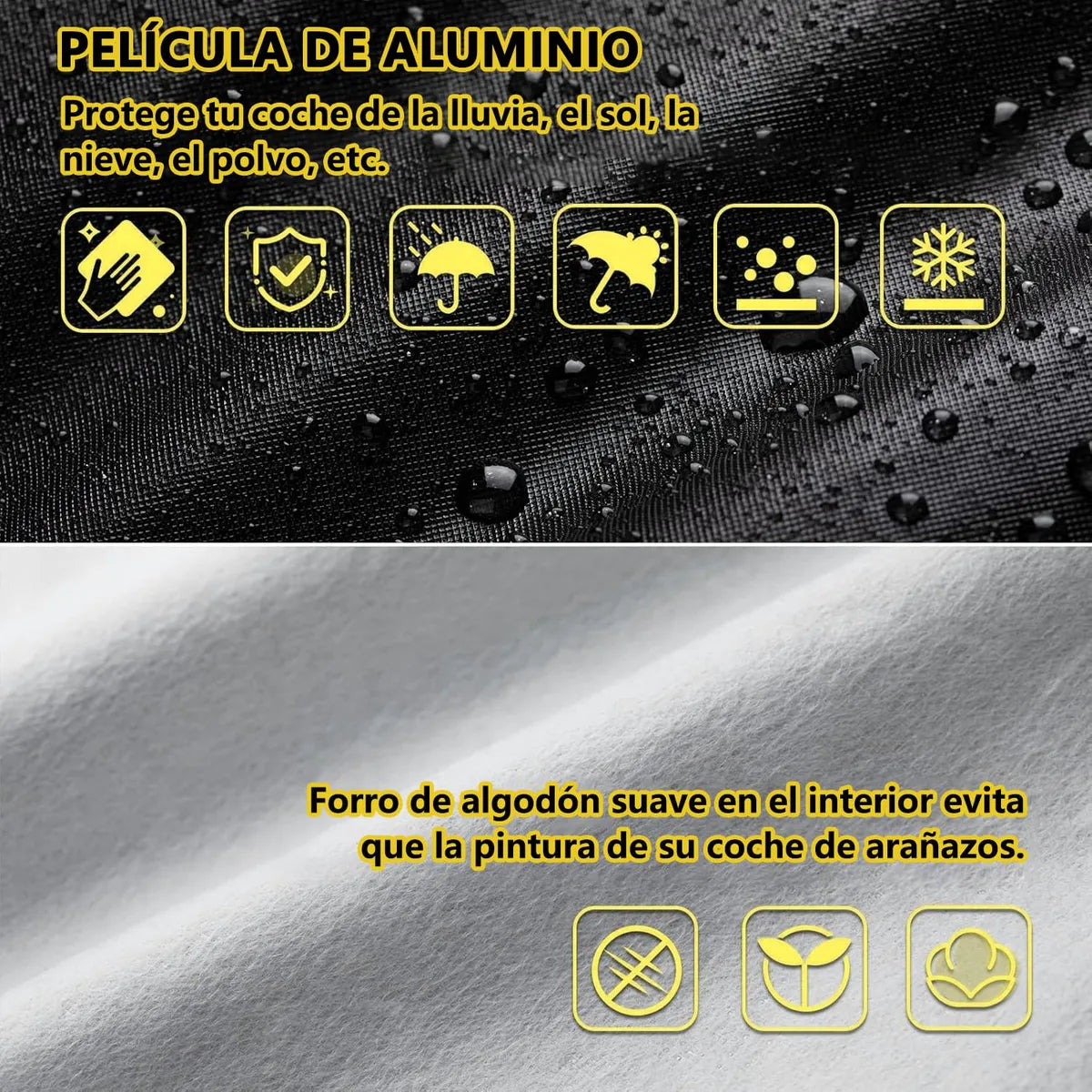 Funda Cubierta Auto SUV Impermeable y Anti-polvo para Protección Total