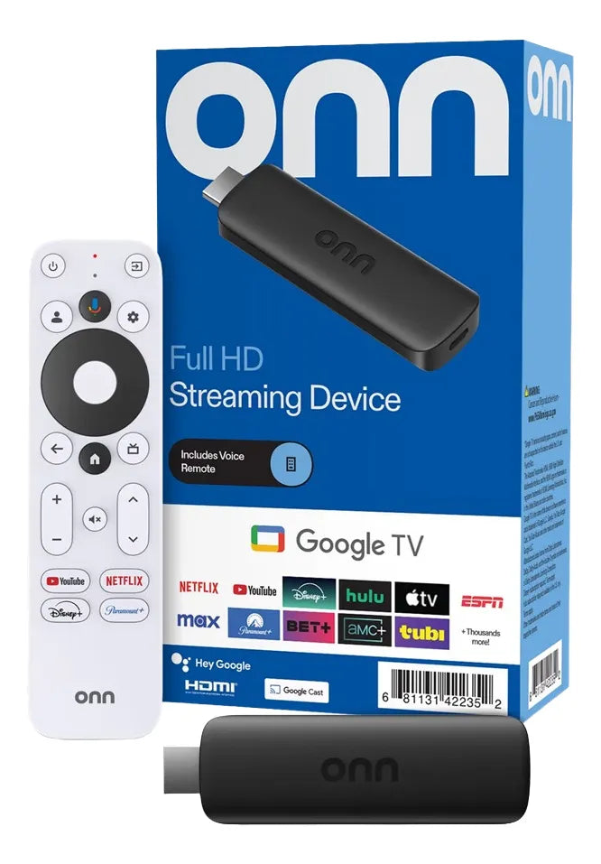 Dispositivo de streaming Full HD con control por voz y 8GB de almacenamiento
