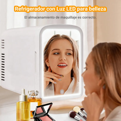 10-Liter Portable Mini Fridge, Quiet and Efficient for Drinks