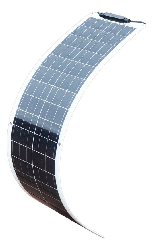 Panel Solar Flexible 50W para Carga Eficiente de Baterías 12V - Metacompras