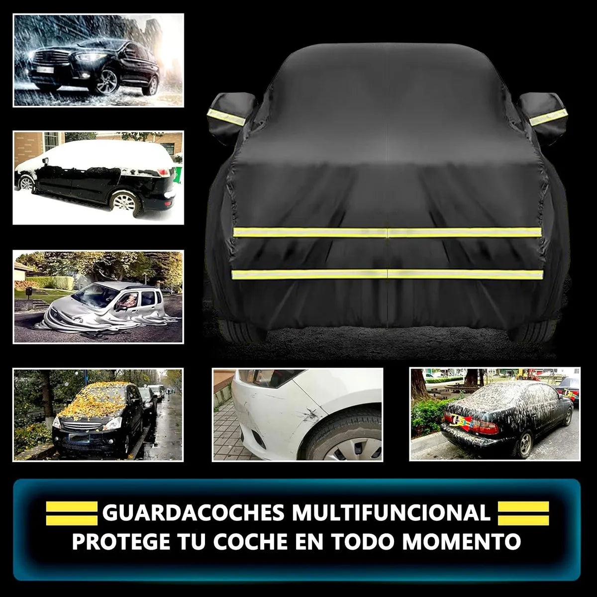 Funda Cubierta Auto SUV Impermeable y Anti-polvo para Protección Total
