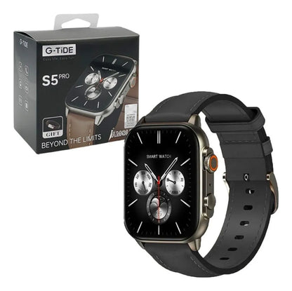 Smartwatch S5 Pro con Audífonos Premium Negro - Kit Completo Inteligente - Metacompras