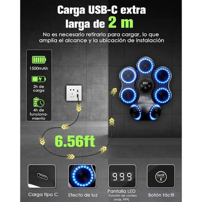 Smart Music Boxing Machine for Home Training 40x40 cm