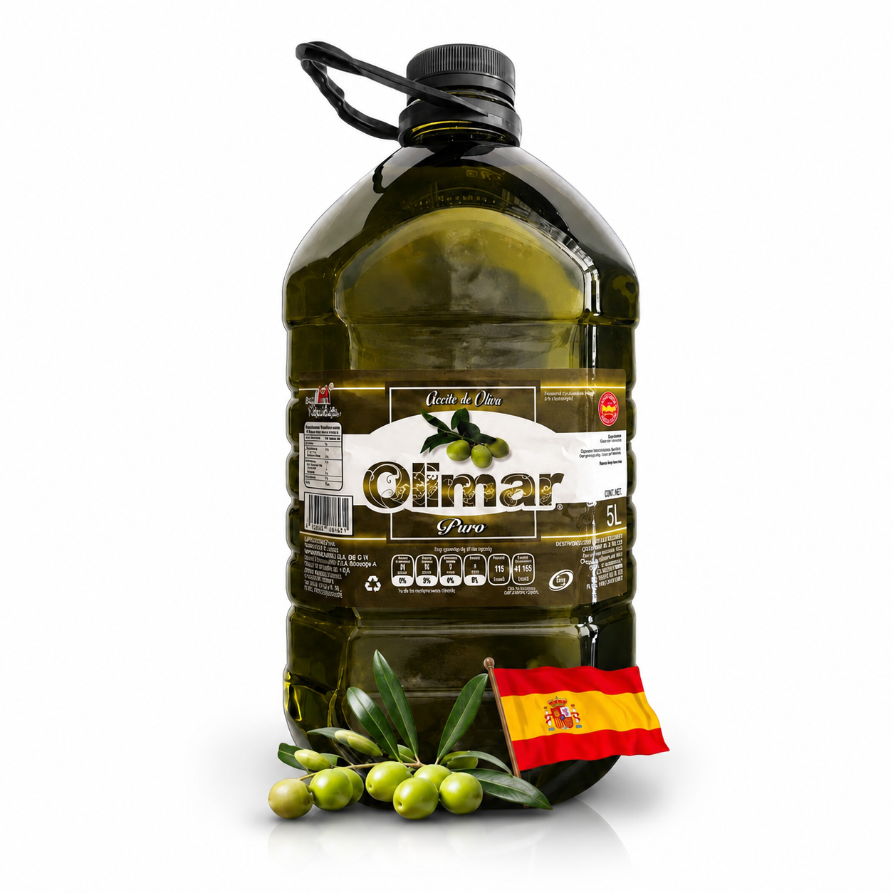 Aceite de Oliva Puro Olimar 5L - Metacompras