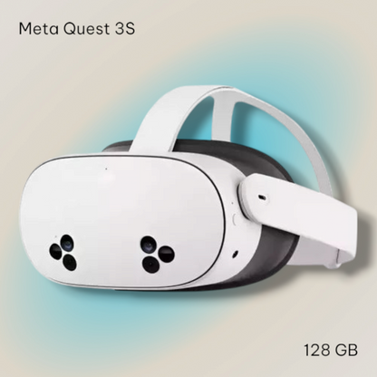 Lentes de Realidad Virtual Meta Quest 3S 128GB - Inmersión Total y Libertad Inalámbrica