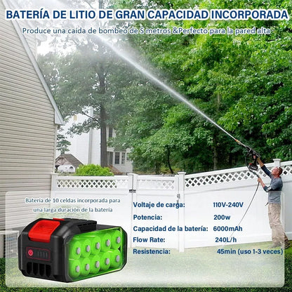Inalámbrica Hidrolavadora/pistola Lavado Coche /2 Pilas 36v - Metacompras