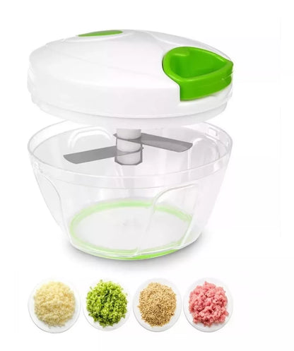 Picador Cortador Para Verduras Y Frutas Manual Food Chopper - Metacompras