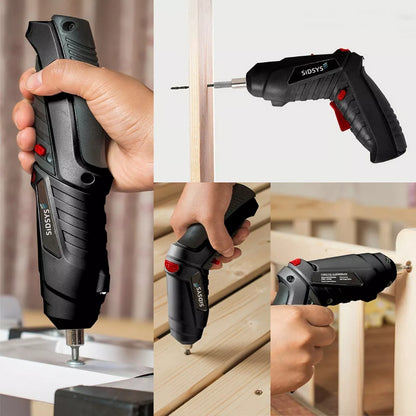 Destornillador Eléctrico Taladro Inalámbrico 3.6v, 47pcs - Metacompras