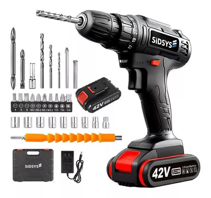 Taladro Atornillador Inalámbrico Sidsys 32pcs 1500rpm 30nm - Metacompras