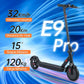 Scooter Eléctrico Patín E9 Pro 32 Km/h 350w Honey Whale
