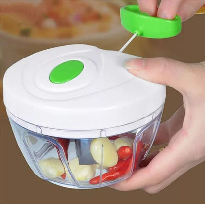 Picador Cortador Para Verduras Y Frutas Manual Food Chopper - Metacompras