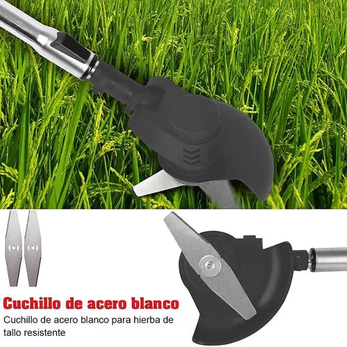 Desbrozadora Eléctrico Inalámbrico 850w Con 2 Baterías 42v - Metacompras
